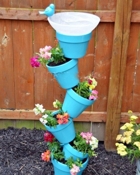 pinterest Flower Pot Tower